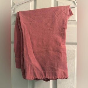 Pink Scalloped Hem Pants Size 20